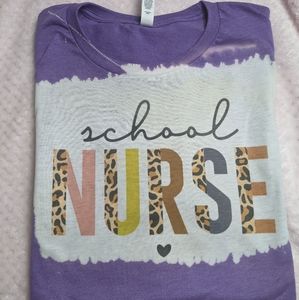 School nurse tshirt